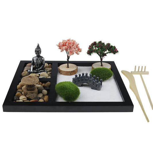 Japanese Zen Sand Garden