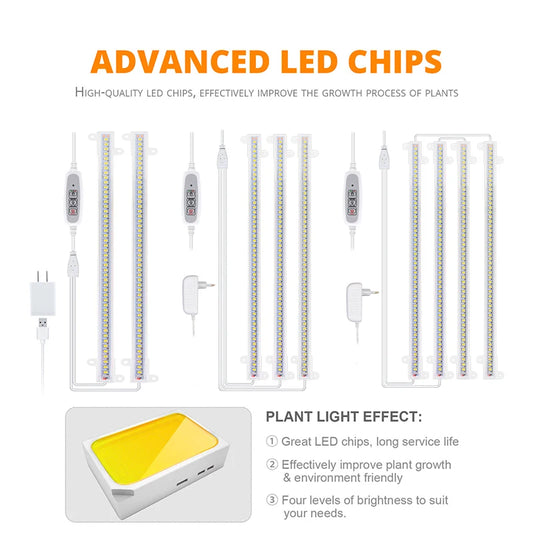 USB LED Grow Light with Timer