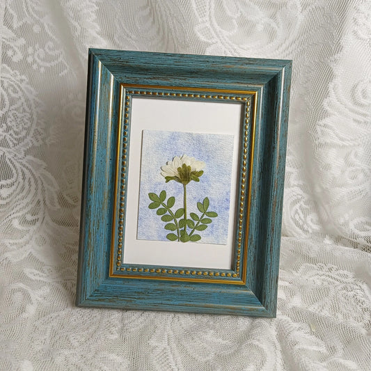 0058 Pressed Flower Envelope Art
