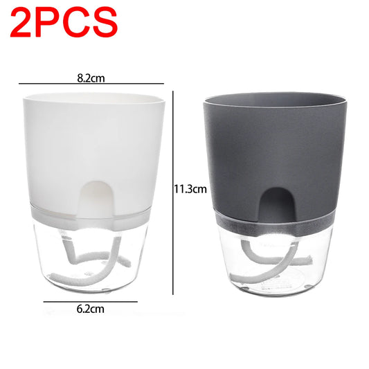 1/2Pcs Self-Watering Flower Pots