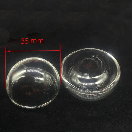 10pcs Clear Hemisphere Glass Dome Covers