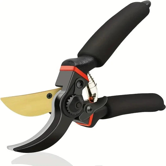 8.5" Professional Titanium Bypass Pruning Shears (T13)