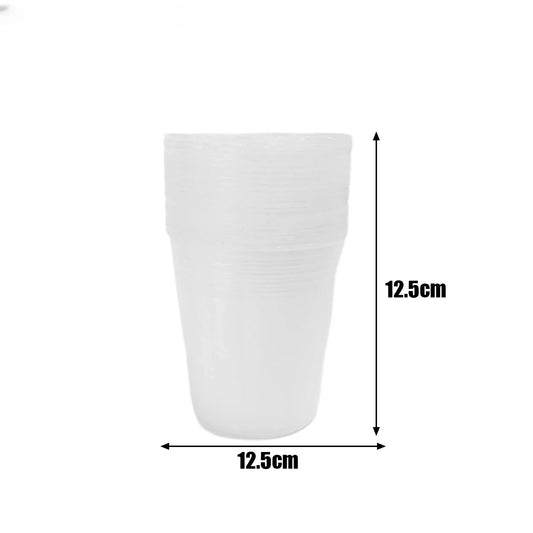 10/50pcs Transparent Nursery Pots