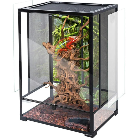 24" x 18" x 36" Tall Glass Reptile Terrarium